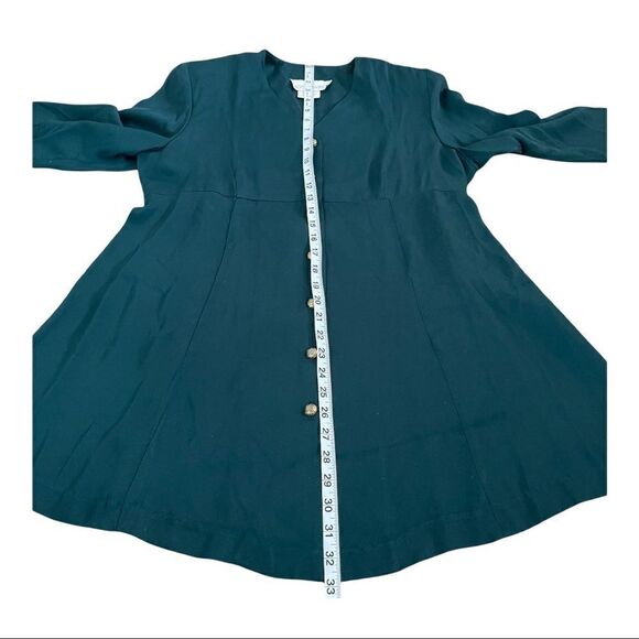 Motherhood Long Sleeve Button Down Top Sz M - Picture 9 of 10